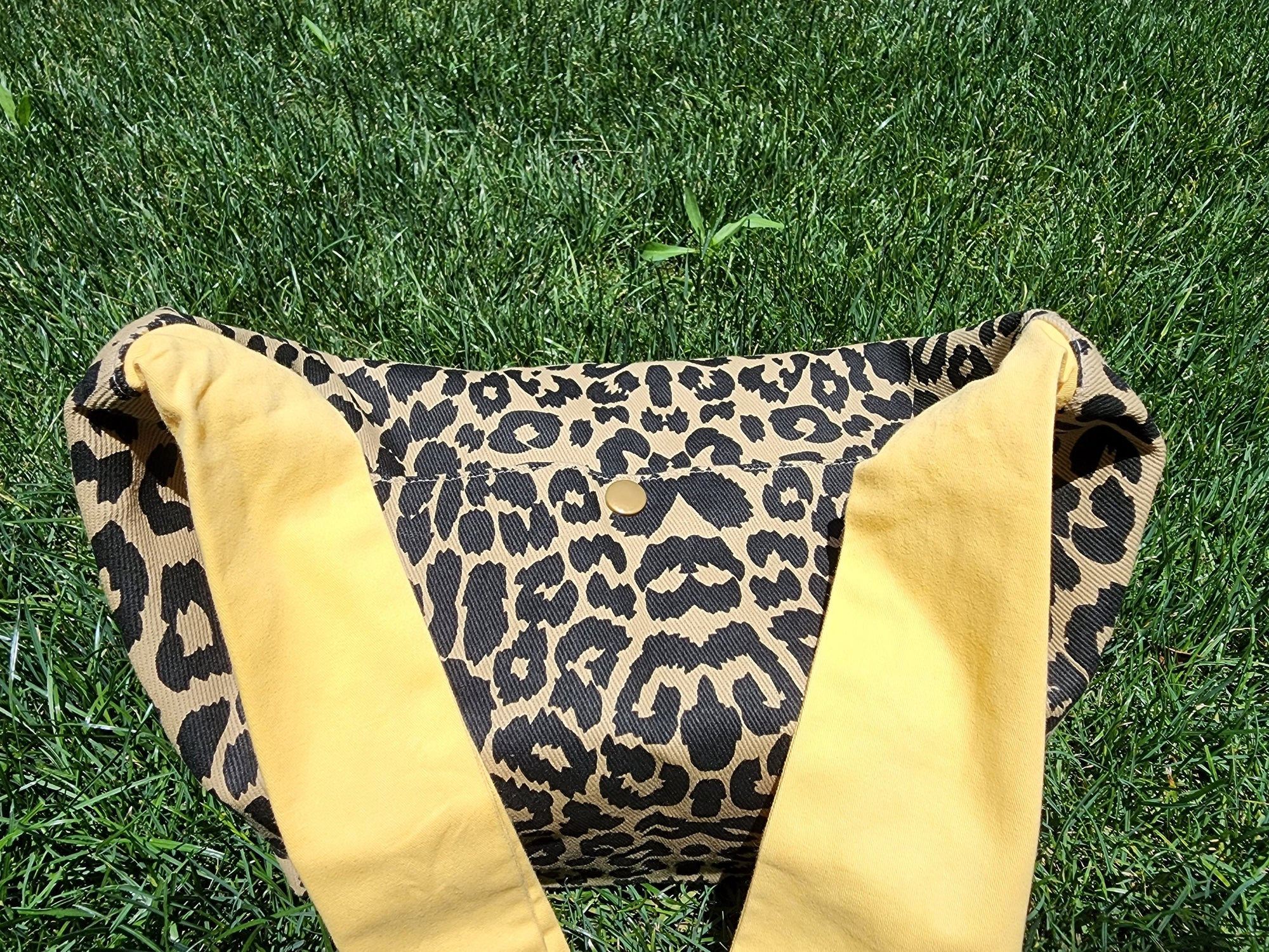 Custom Name Leopard print insulated lunch bag bento bag, zero waste , Eco Friendly lunch box cloth School Gift for women