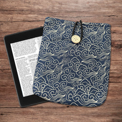 Custom Kindle Sleeve, Padded Book Sleeve, Book Pouch Kindle Paperwhite Case, Kindle Oasis Cover, Cute Book Sleeve