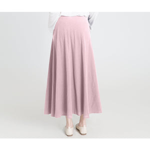 Custom size cotton skirt loose skirts A-line elastic waist skirt travel skirt beach skirt Pink christmas gift