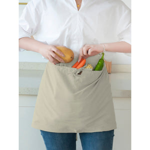 Harvest Apron Gathering Apron, Egg Apron，Cotton Foraging Apron Garden Apron with pockets Vegetable, Fruit,Christmas gift for adult and kids