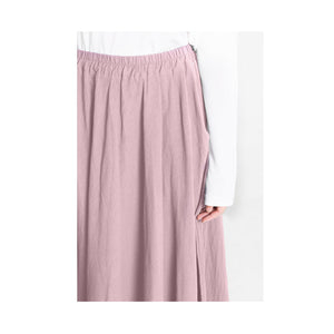 Custom size cotton skirt loose skirts A-line elastic waist skirt travel skirt beach skirt Pink christmas gift