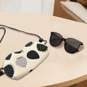 Personalized sunglass Adjustable crossbody bag,hand pouch,glasses padded pouch neck bag,Coin Purse,Sunglasses bag Black Strawberry