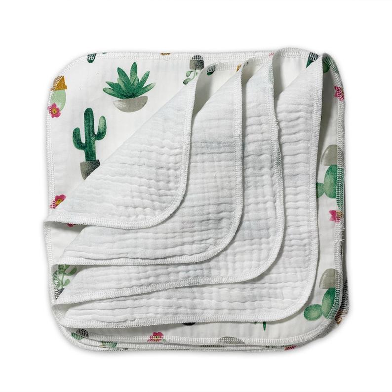 Multi-Use Soft Towel, Set of 12 — Cactus