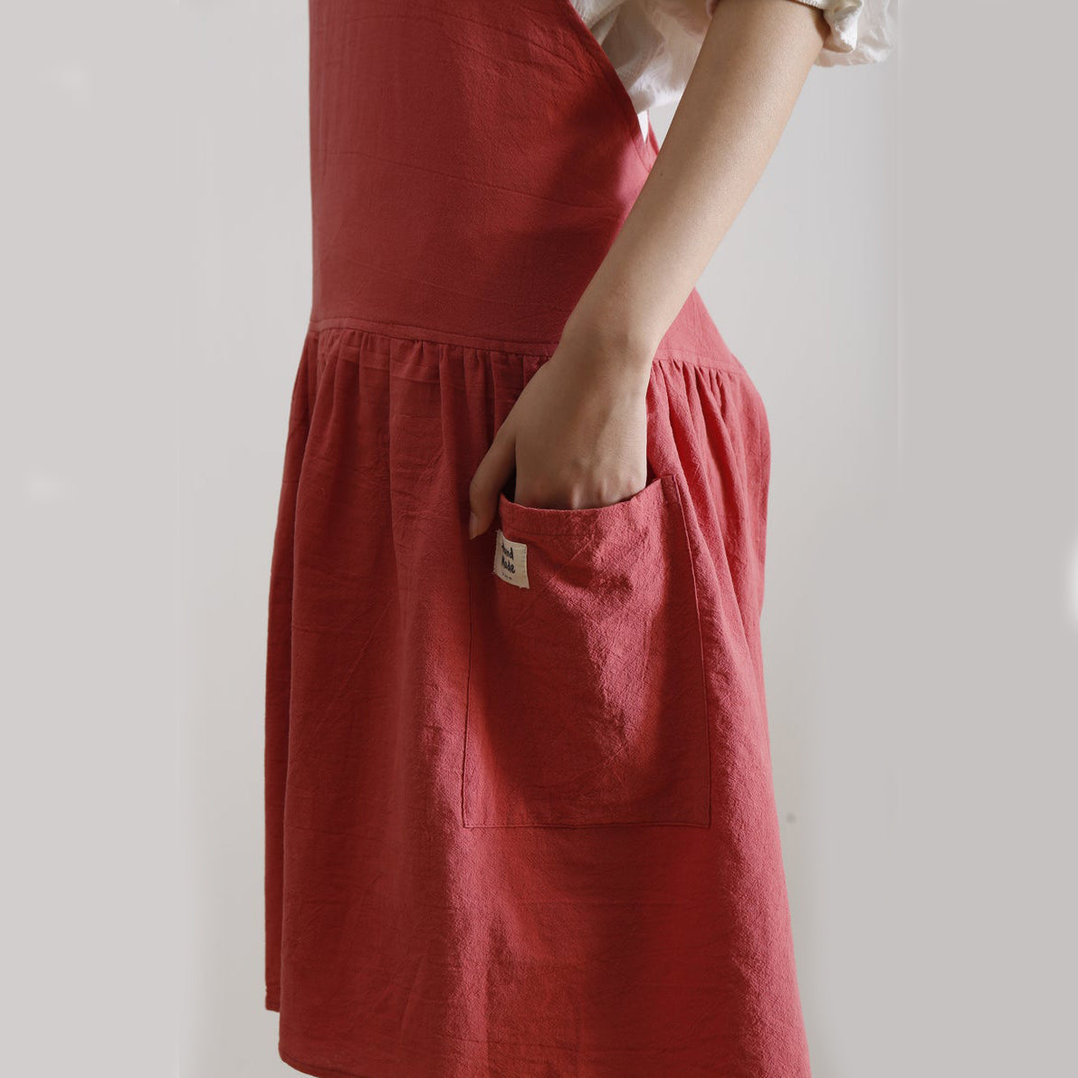 Watermelon Cotton Linen Adult Apron Dress