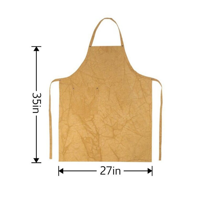 Hand Dyed Canvas Full Length Bib Apron