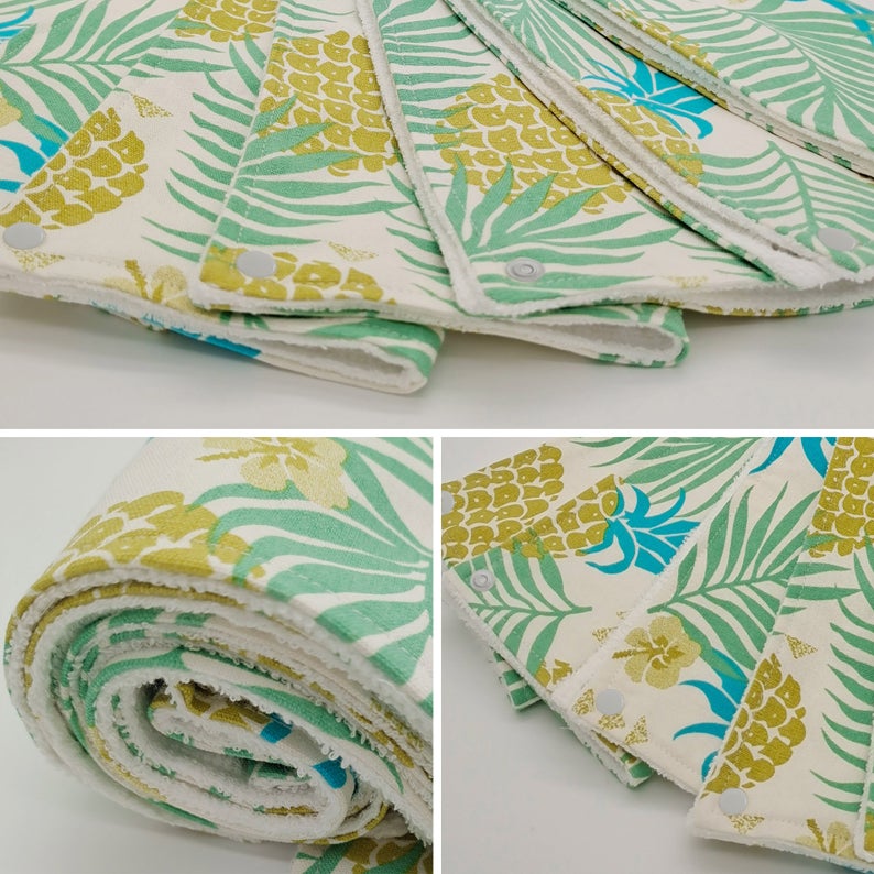 Reusable Unpaper Towels — Pineapple