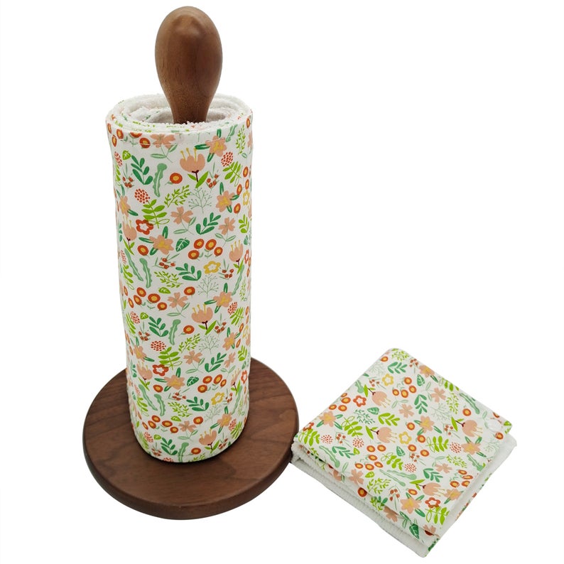 Reusable Unpaper Towels — Colorful Floral