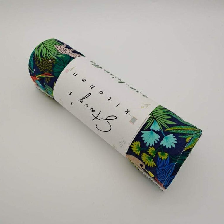 Reusable Unpaper Towels — Bird Flowers