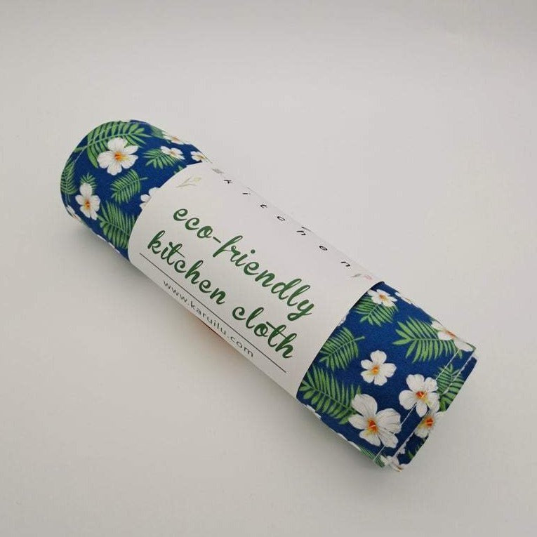 Reusable Unpaper Towels — Blue Floral