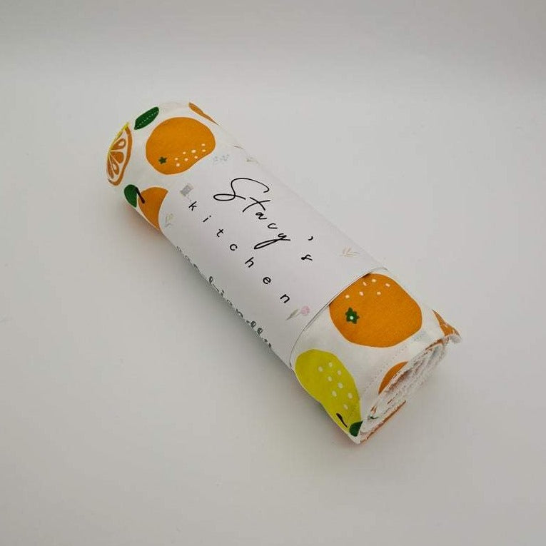 Reusable Unpaper Towels — Lemon and Orange