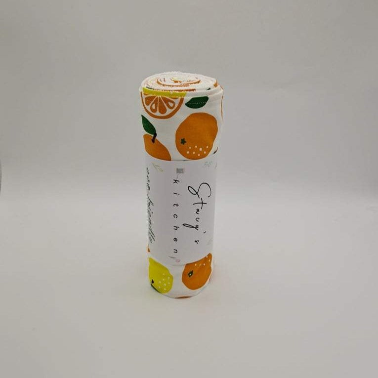 Reusable Unpaper Towels — Lemon and Orange