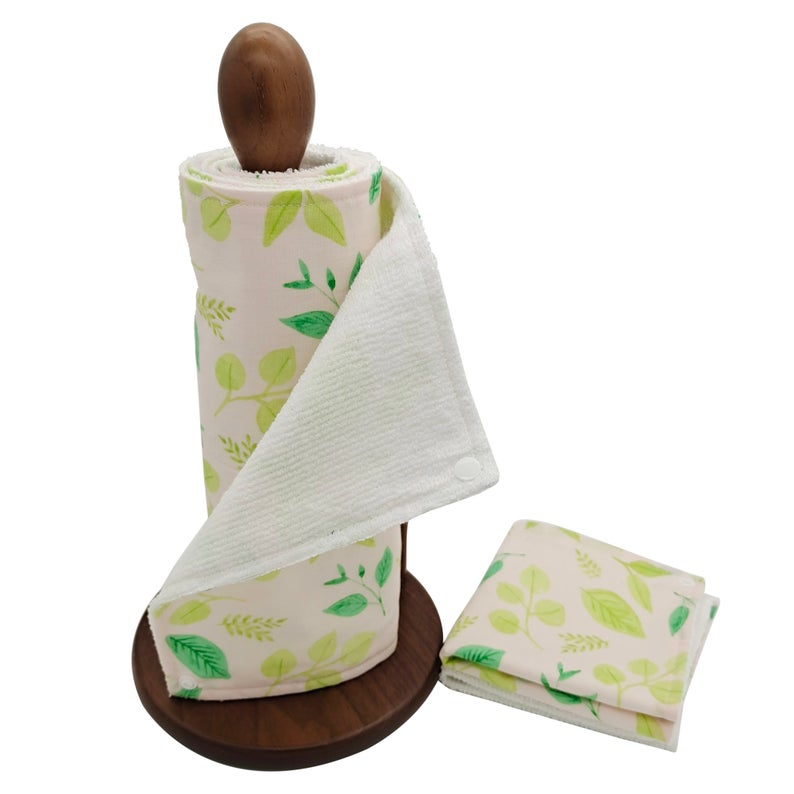 Reusable Unpaper Towels — Botanical Leaf Collection