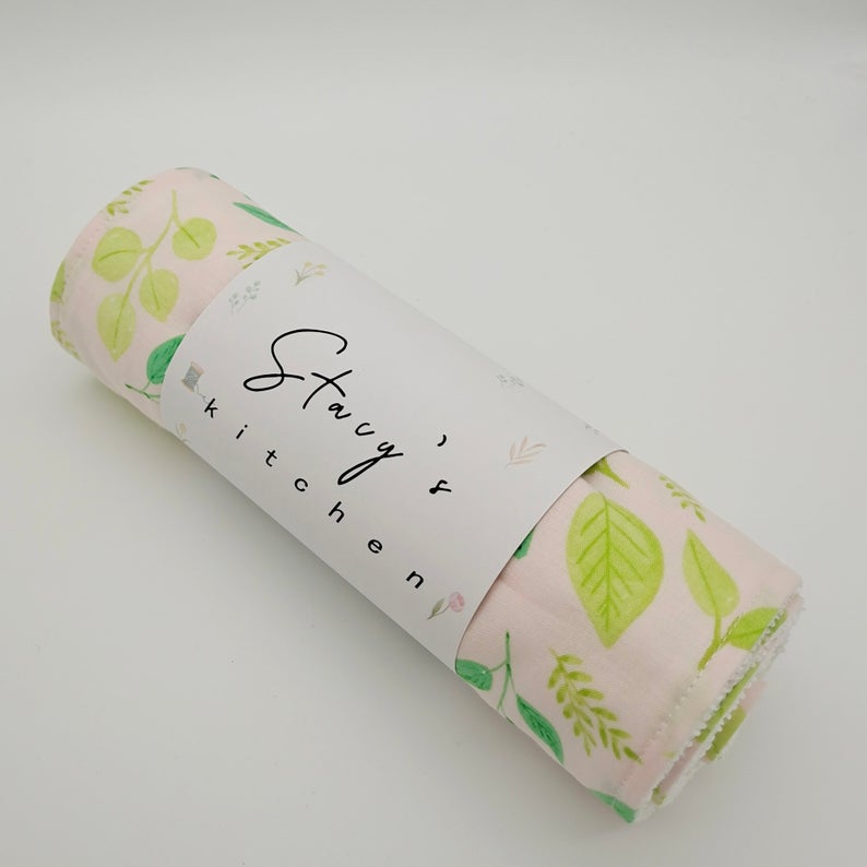 Reusable Unpaper Towels — Botanical Leaf Collection