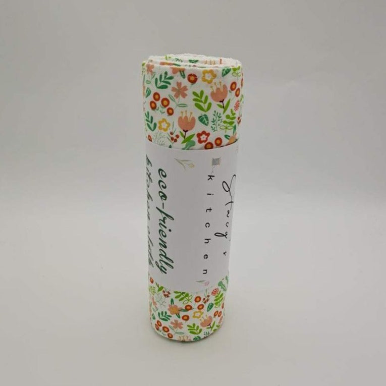 Reusable Unpaper Towels — Colorful Floral