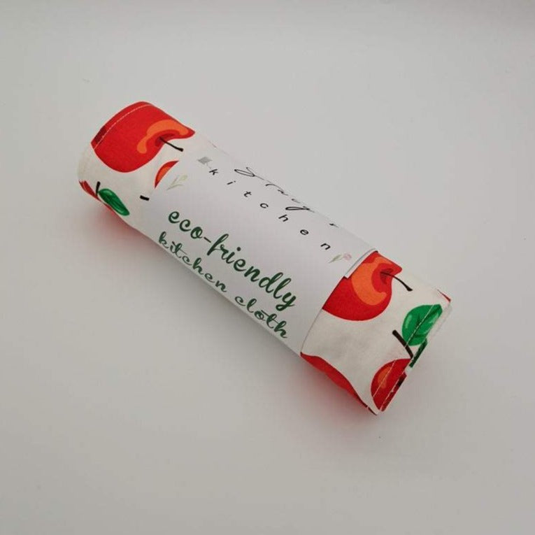 Reusable Unpaper Towels — Red Apple