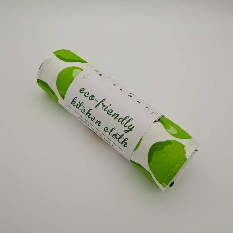 Reusable Unpaper Towels — Green Apple