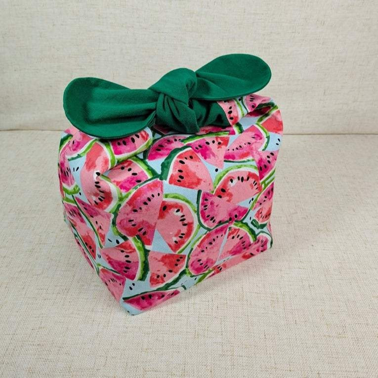 Watermelon Cotton Bento Lunch Bag