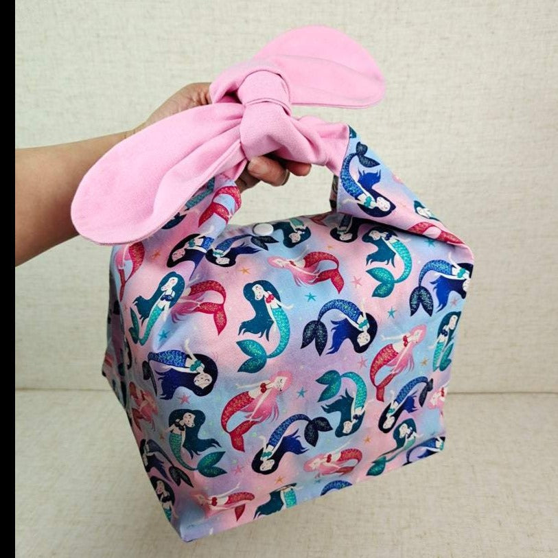 Mermaid Cotton Bento Lunch Bag