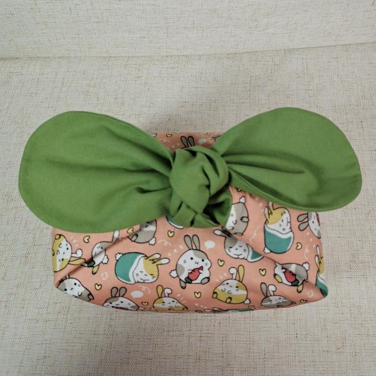 Rabbit Cotton Bento Lunch Bag