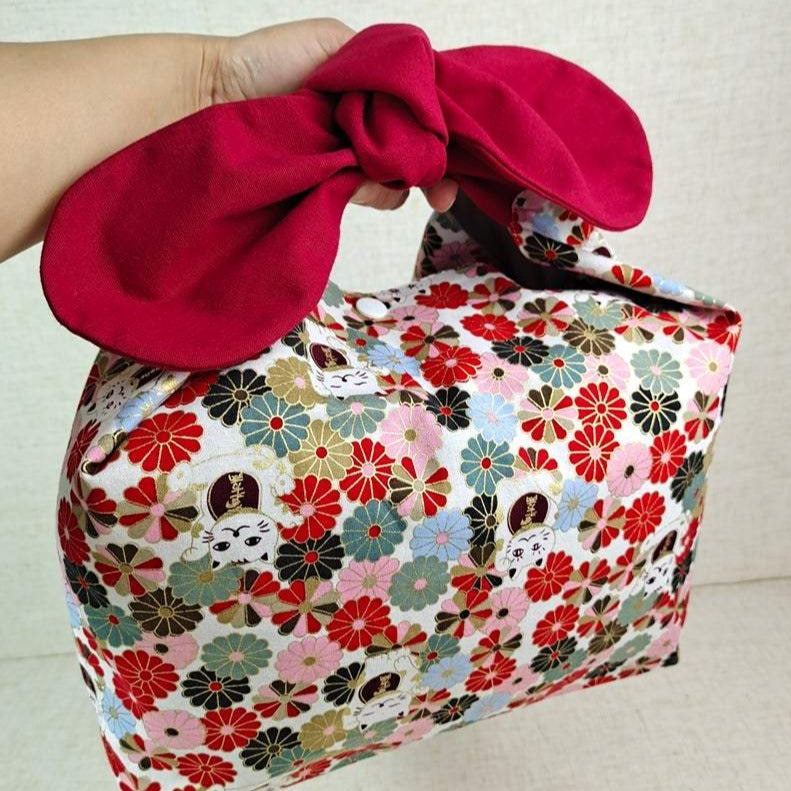 Cherry Bloom Bento Lunch Bag