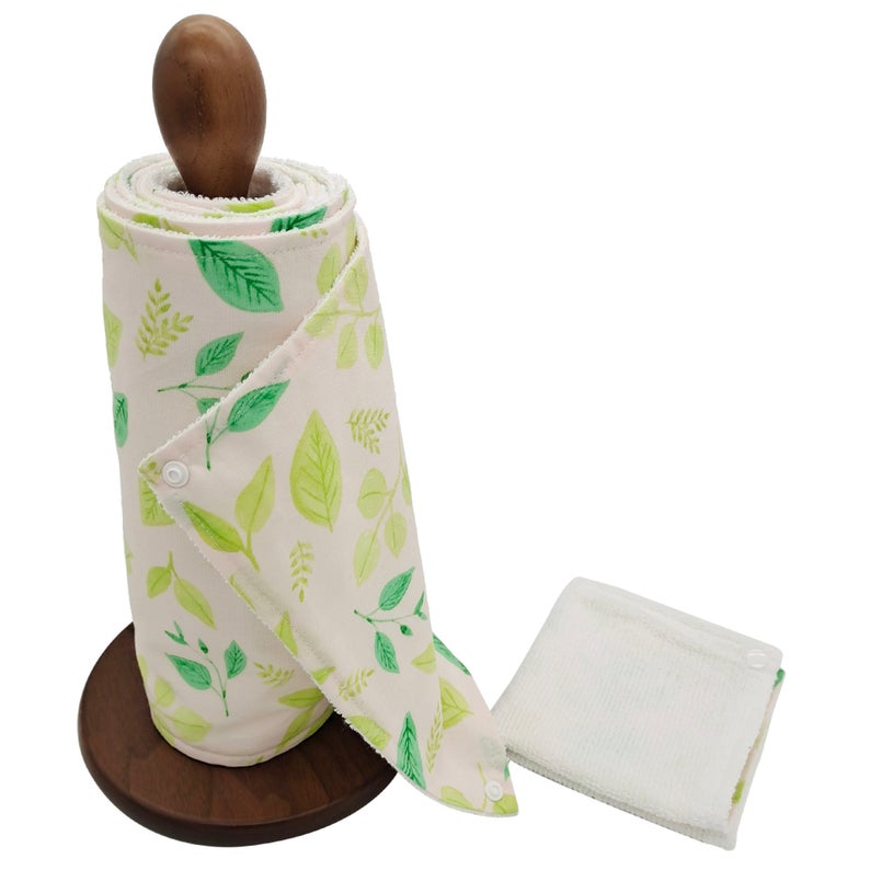 Reusable Unpaper Towels — Botanical Leaf Collection