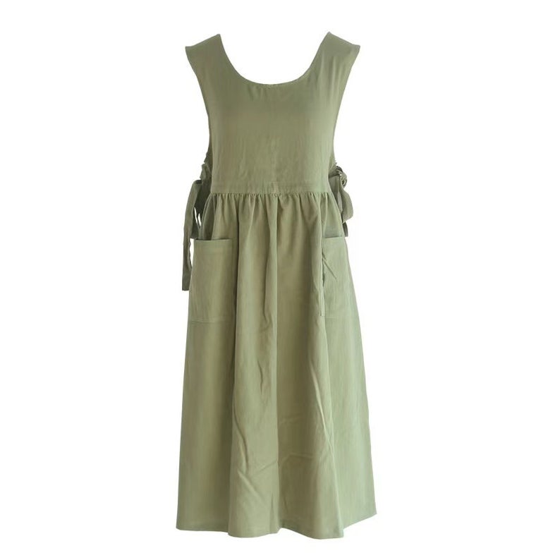 Army Green Oversized Full Body Apron